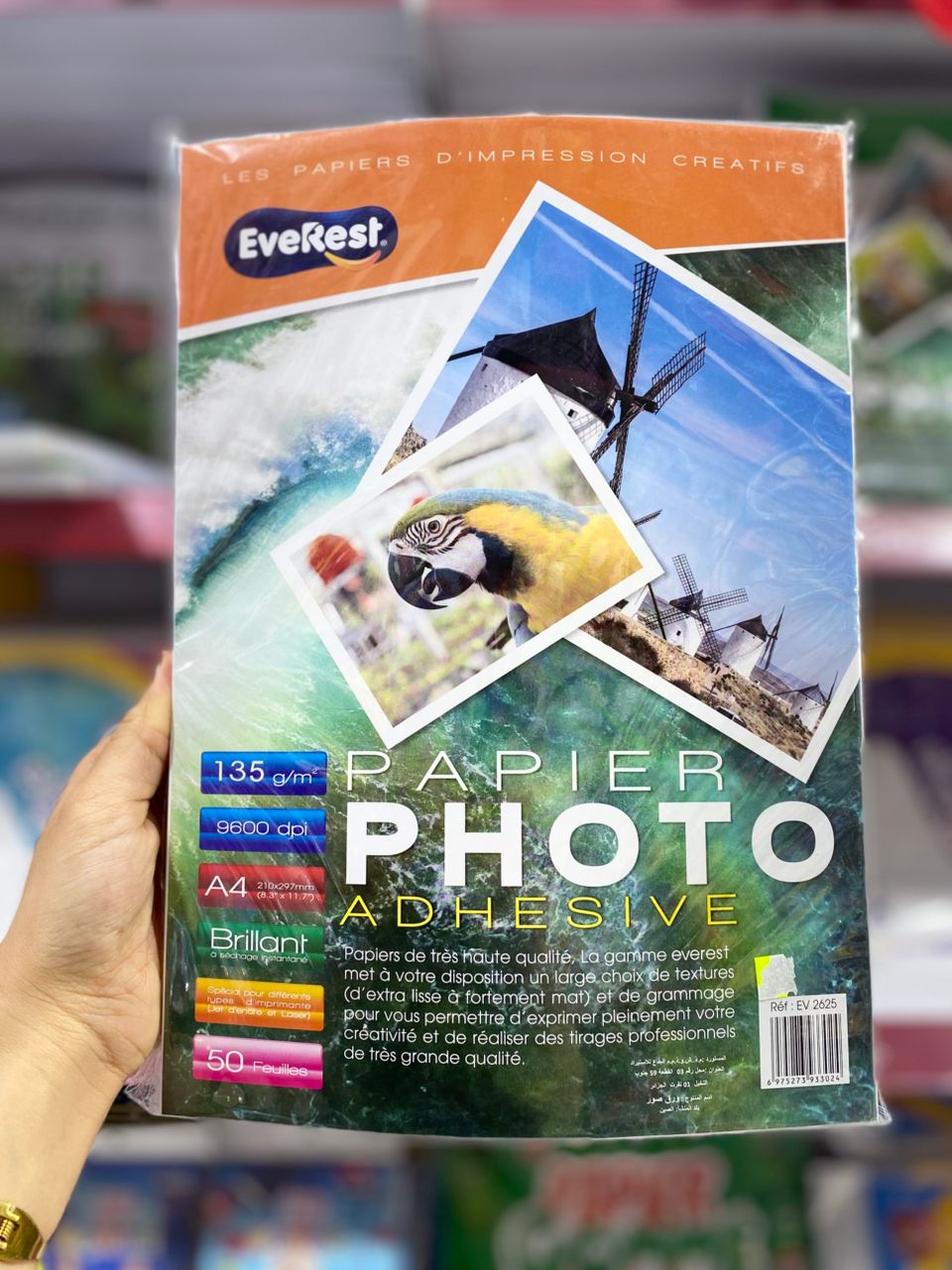 Papier Photo Everest ADHESIVE 135g