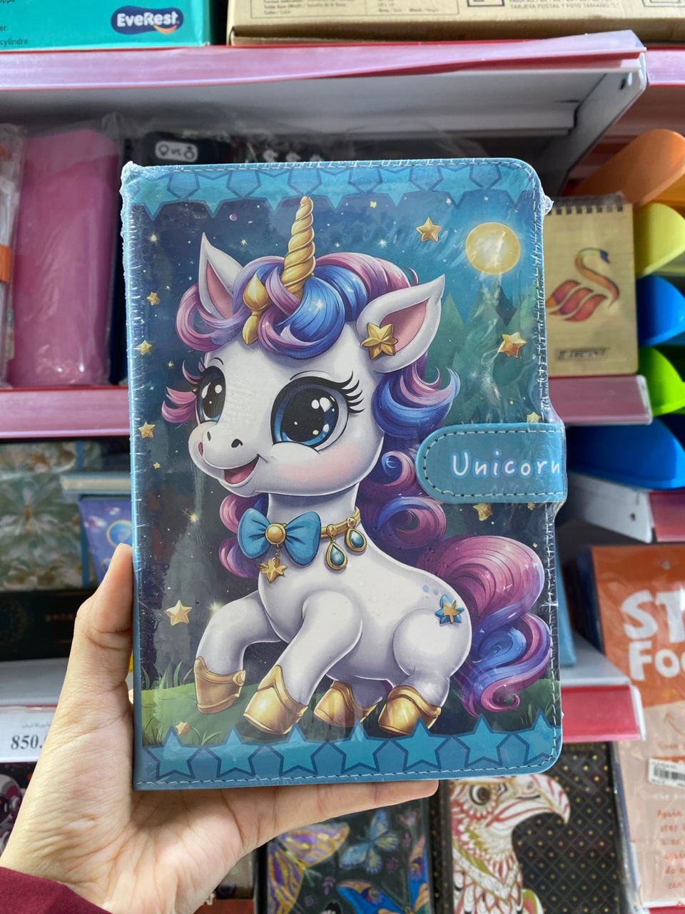 Note book unicorn