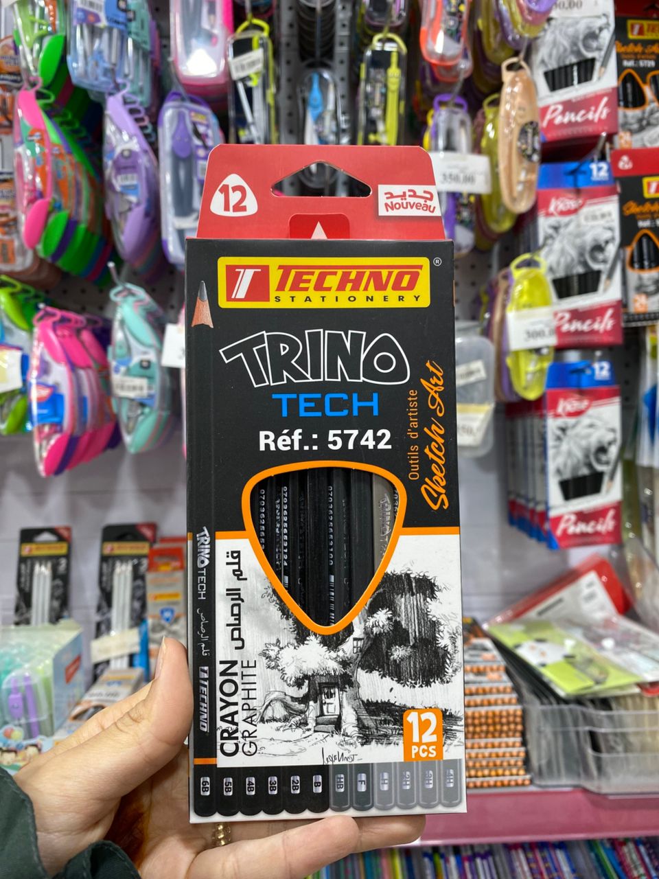 قلم رصاص تيكنو  12PC