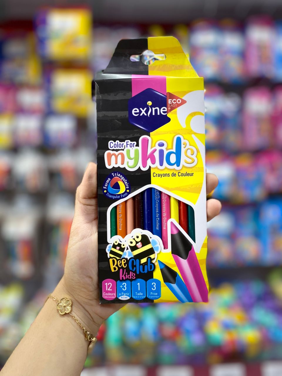 اقلام ملونة exine 12