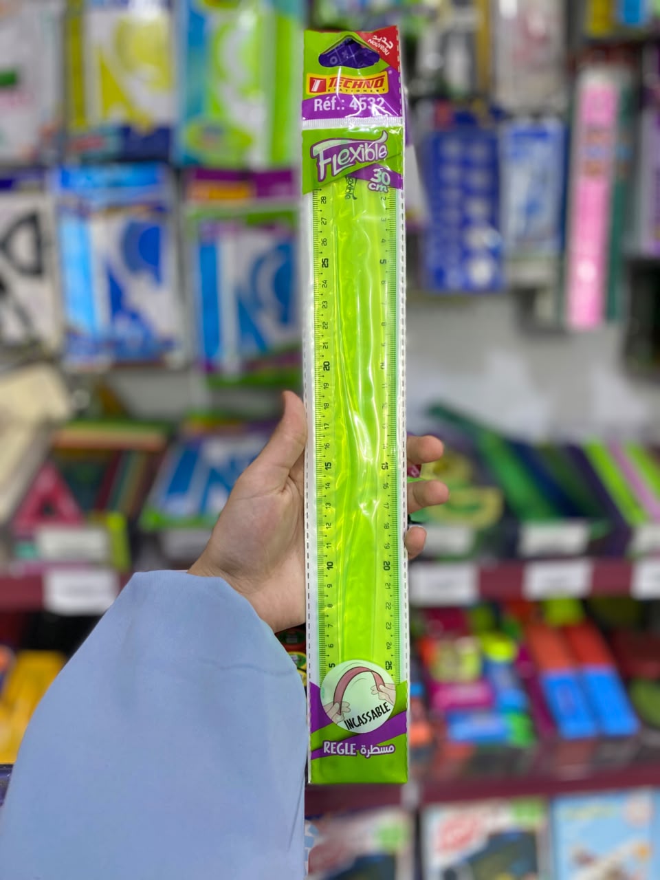 مسطرة 30 سم تيكنو