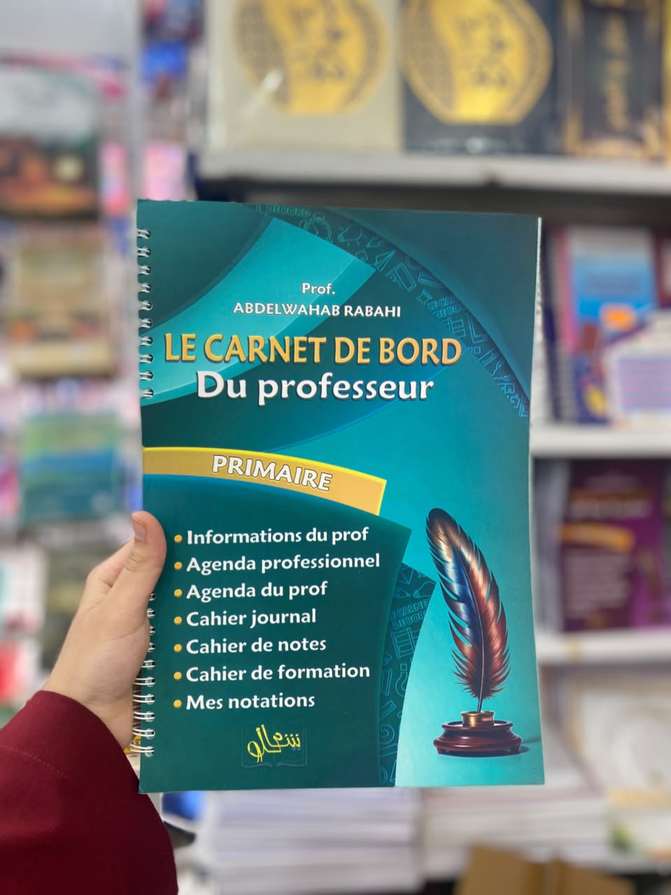 le carnet de bord du professeur primaire